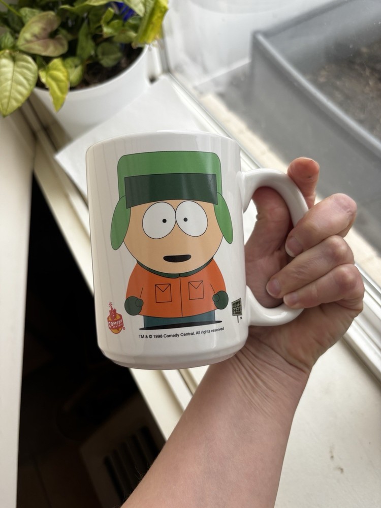 South Park Vintage Tea Cup Kyle Comedy 1998