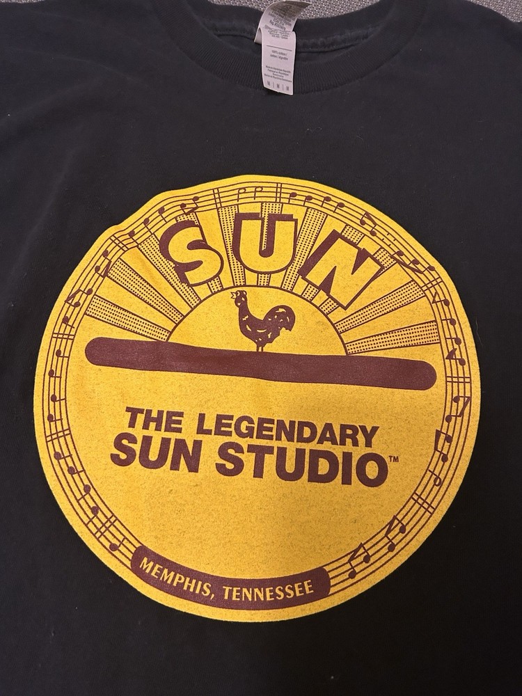 Legendary SUN Record Studio T Shirt Memphis Tennessee Elvis Rock Music Vintage