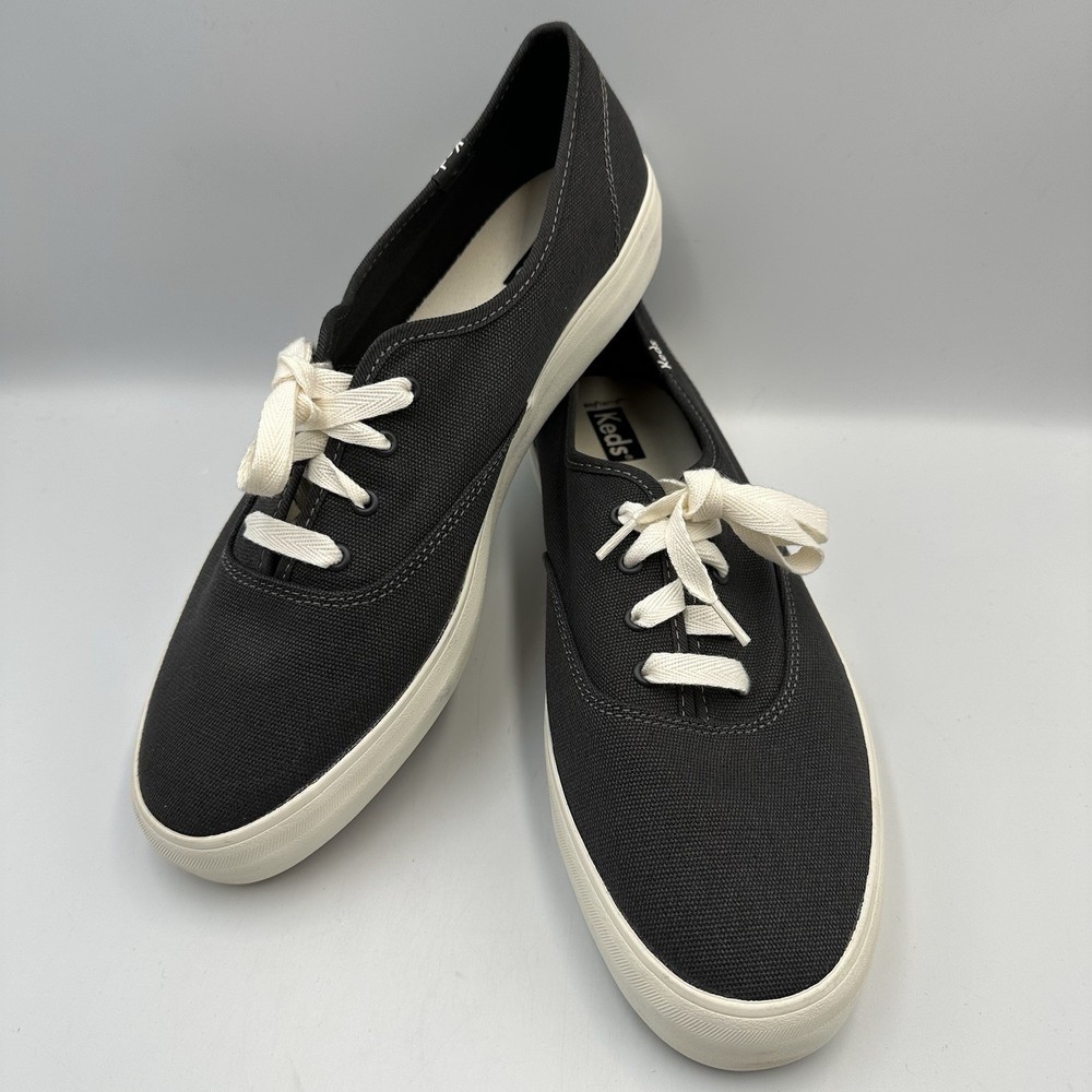 Keds Black Canvas Sneaker Champion GN Unisex US 10 EU 43 Cushion Comfort Lace Up