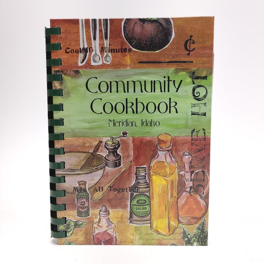 Girl Scouts Silver Sage Council Community Cookbook Meridian Idaho 2004 Spiral