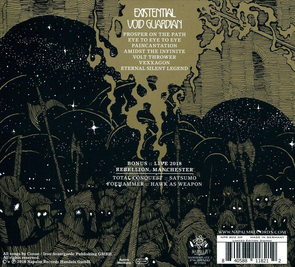 Conan Existential Void Guardian New Cd