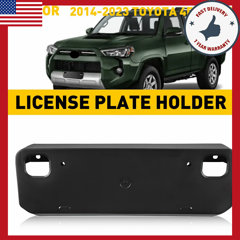 2014-2023 Toyota 4Runner Textured Front License Plate Bracket 5211435040  