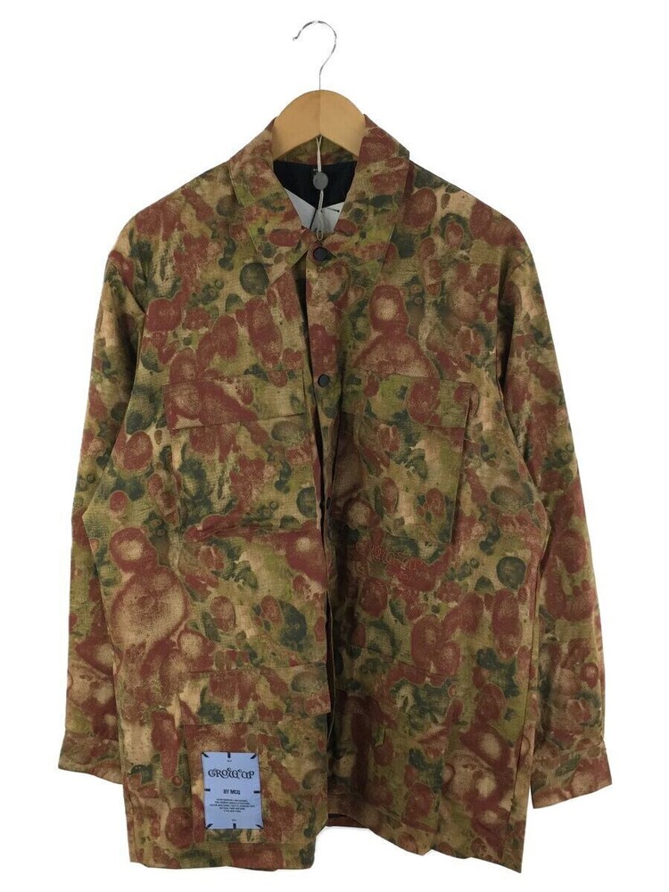 Mcq Alexander Mcqueen Gyo Overshirt M Polyester Brown Allover Pattern