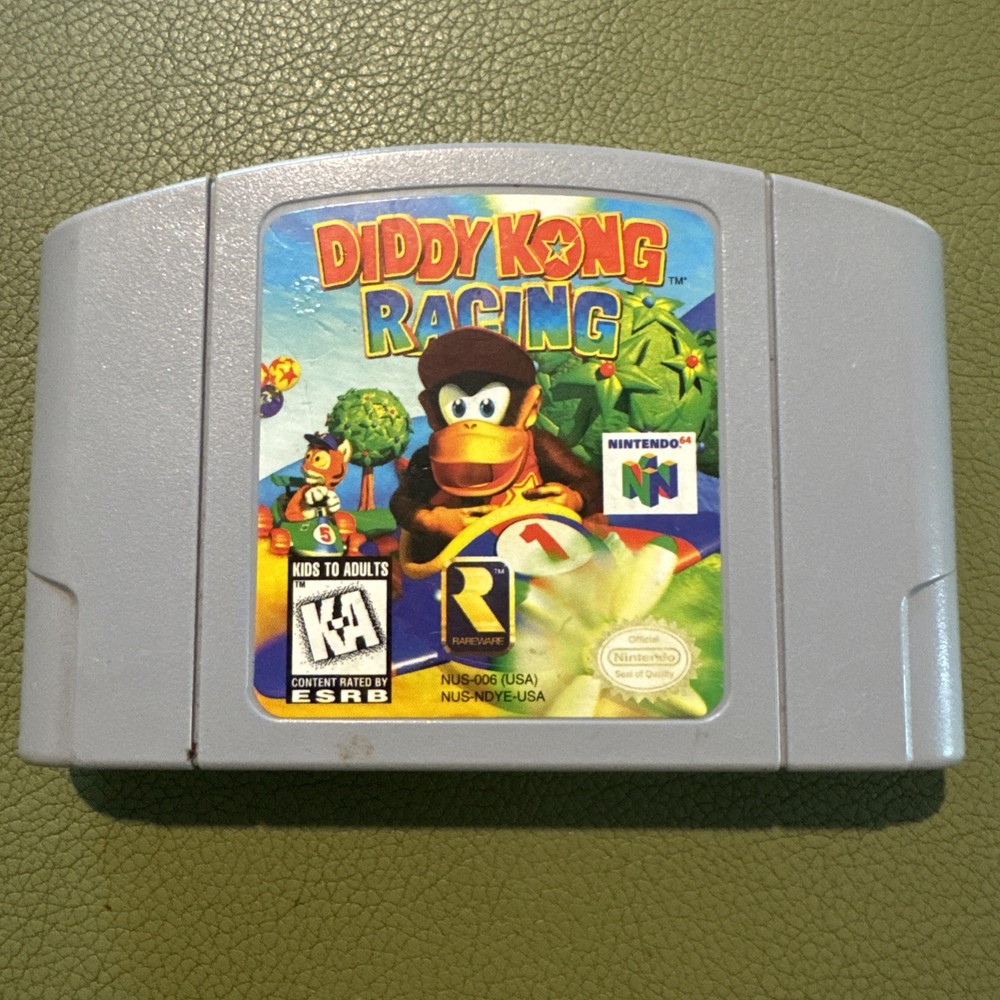 Nintendo Diddy Kong Racing Nintendo 64 N64 Game E-Everyone NTSC-U/C