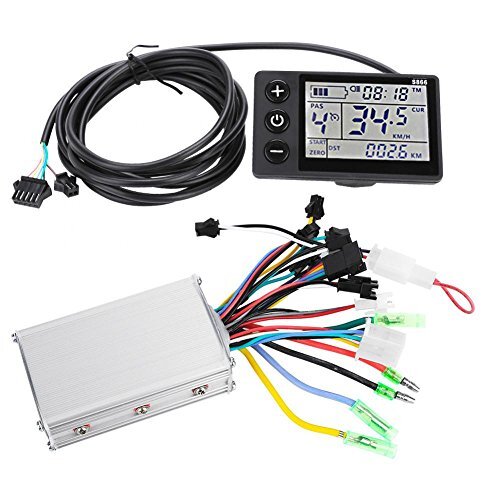 Electric Motor Controller, 36V-48V Waterproof LCD Display Panel Brushless Con...