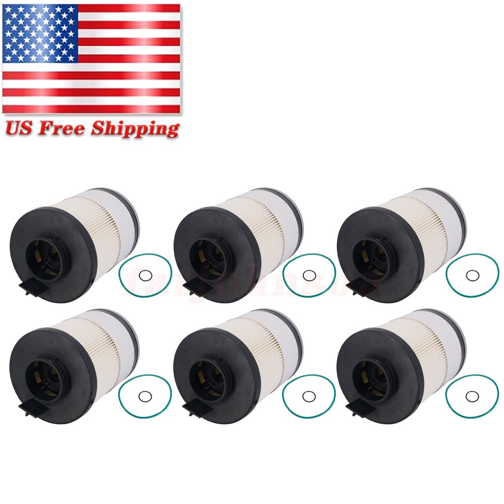6Pcs FS20083 Fuel Water Separator Filter Fits For Cummins ISX DD13 DD15 DD16 NEW