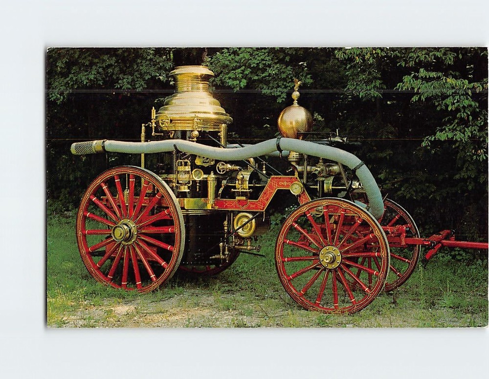 Postcard 1902 Silsby Steamer from Ocean City NJ USA