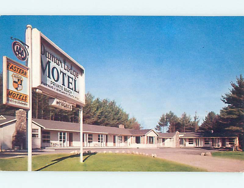 Unused Pre-1980 DUMAR LODGE MOTEL Raymond Maine ME n9448