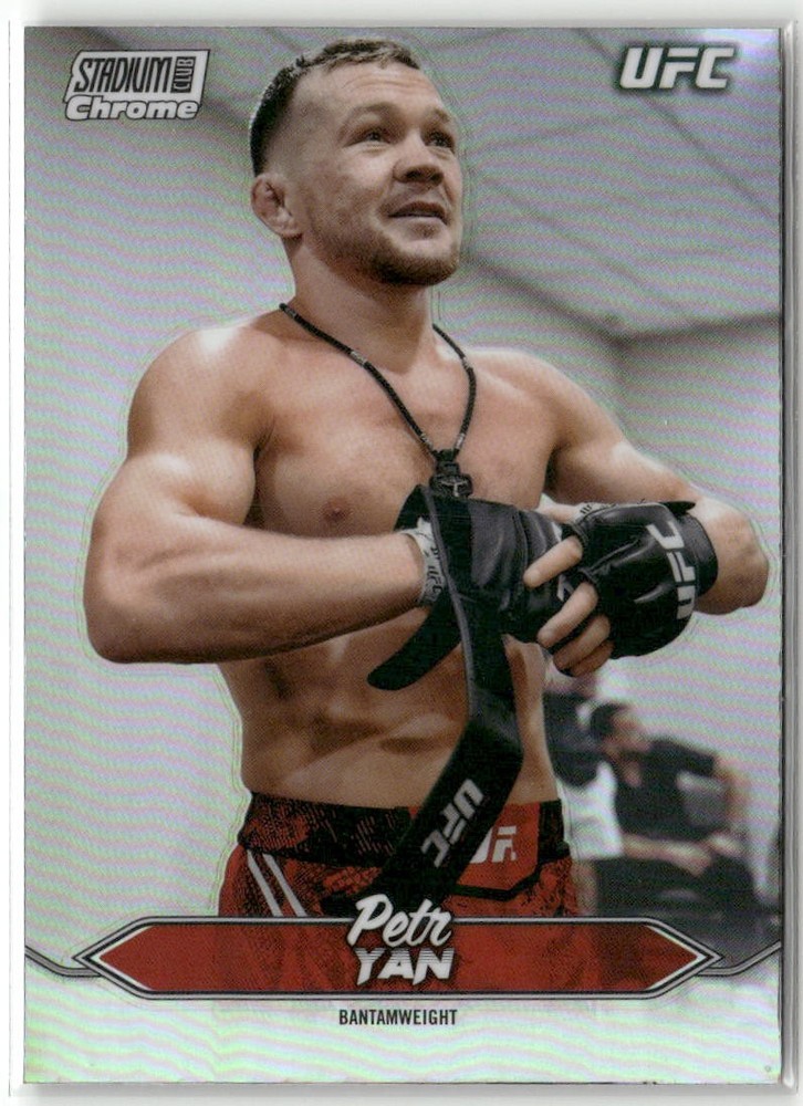 2025 Stadium Club UFC #C-113 Petr Yan Chrome Refractor