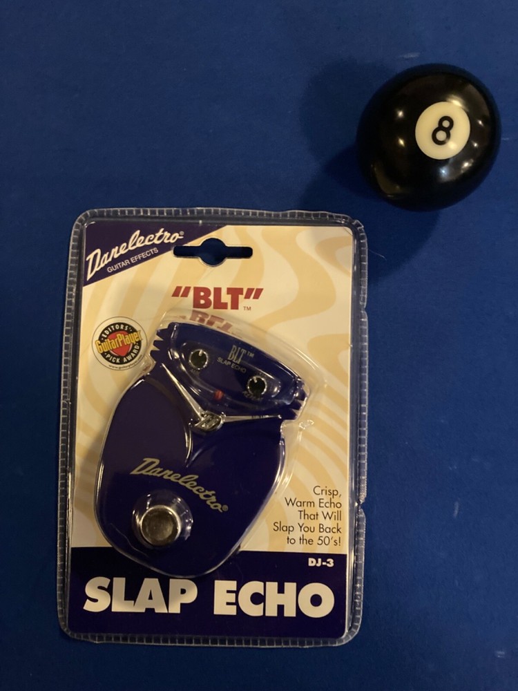 UNOPENED DANELECTRO BLT SLAP ECHO EFFECTS PEDAL