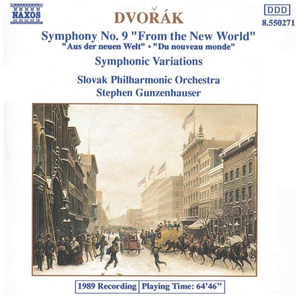 DVORAK,A., Symphony No.9-Variations, audioCD