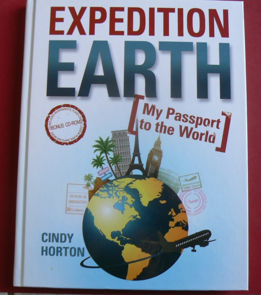 Expedition Earth, My Passport to the World, New HC & CD,Bramley Books, C.Horton