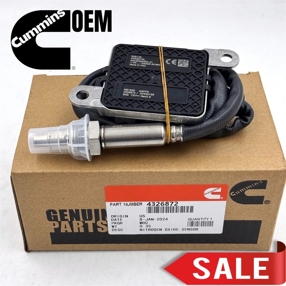 NEW For Cummins 4326872 4326872RX OEM Nitrogen Oxide Sensor NOX USA