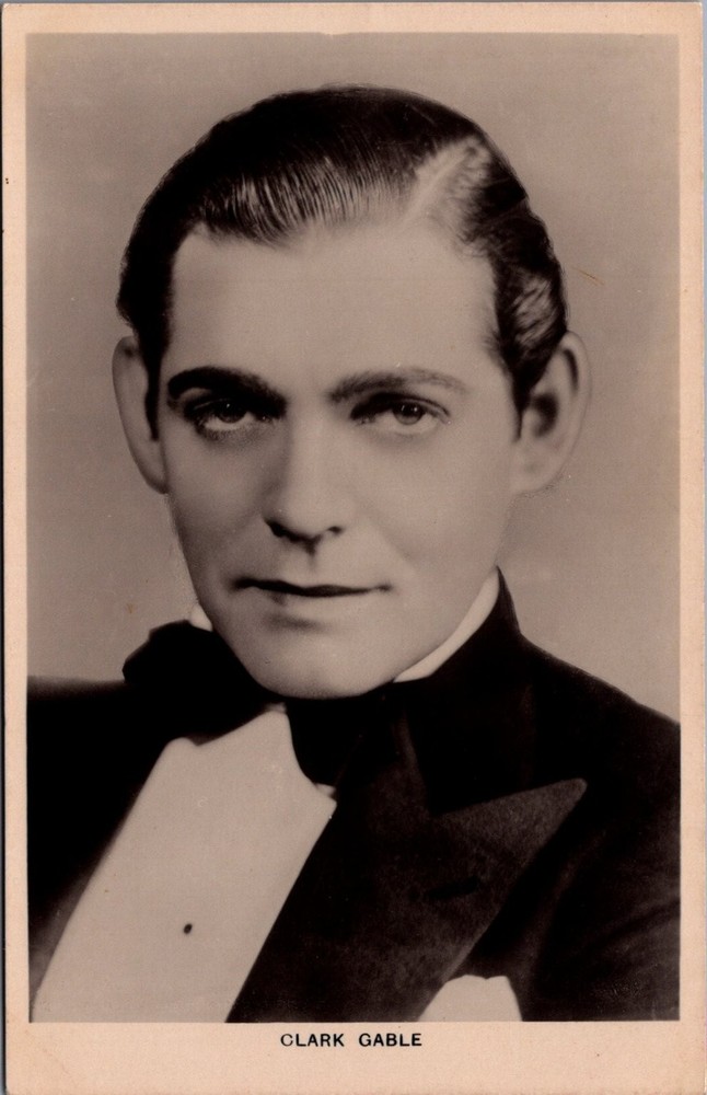Clark Gable Real Photo Postcard Picturegoer Series British Movie Star RPPC