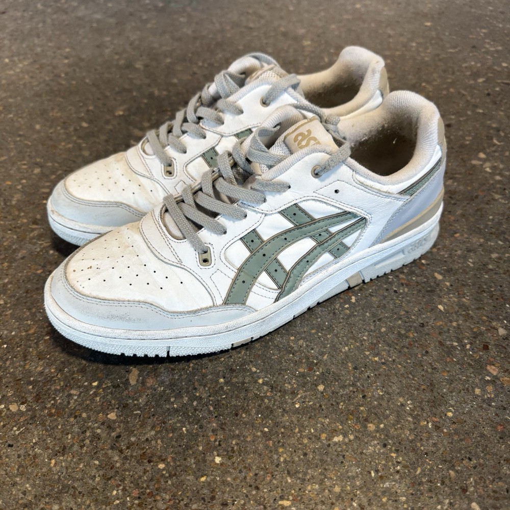 Asics EX89 Mens Low Top Sneakers White Slate Shoes Size 11.5 1201A476