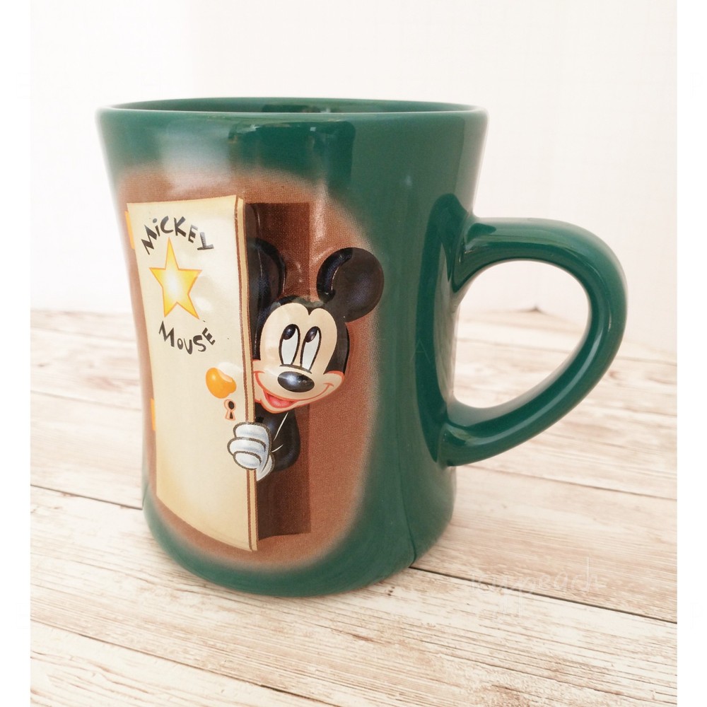 Mickey Mouse Mug 3D 16oz Coffee Tea Cocoa Cup Disney Store Collectible Drinkware