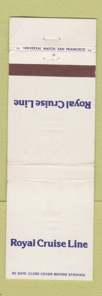 Matchbook Cover - Royal Cruise Line WEAR