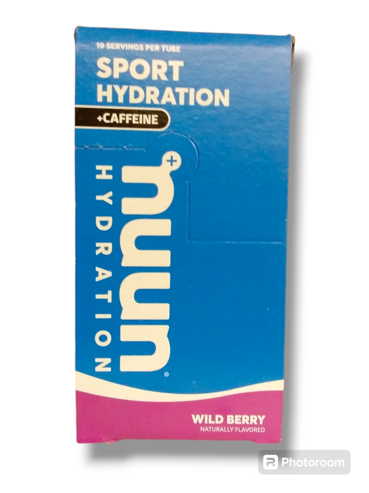 Nuun Sport Hydration+Caffeine: Electrolyte Drink Tablets  (EXP 06/25)