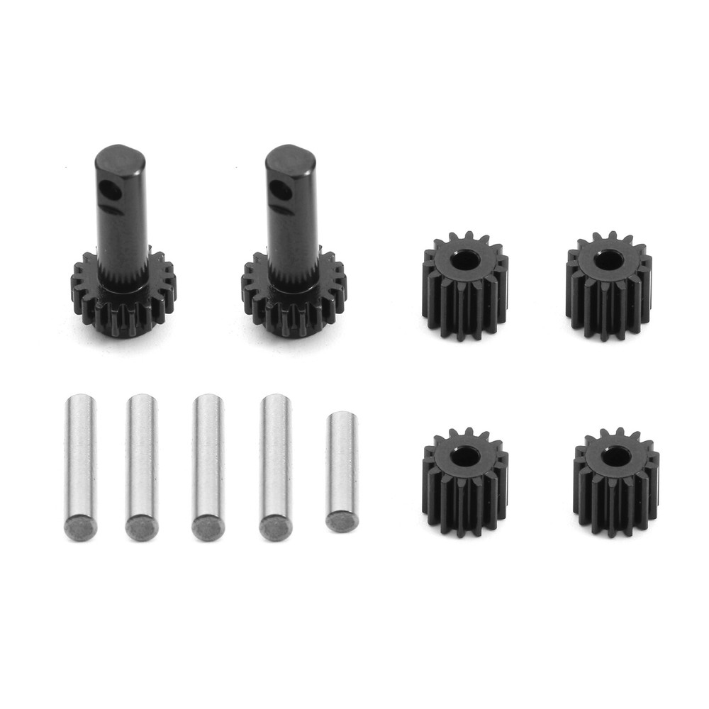 Steel Planetary Differential Gears Sun Gear Shaft Kit For TRAXXAS #2382