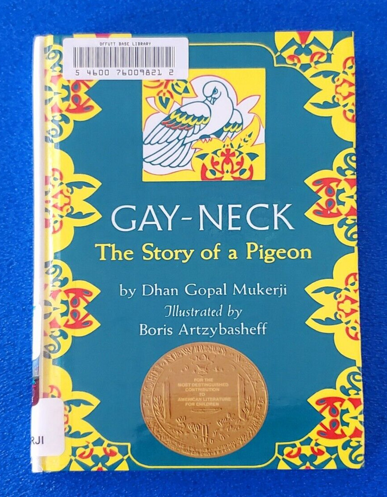 Gay-Neck The Story Of A Pigeon Hardcover Classic Children's Stories Ships Free