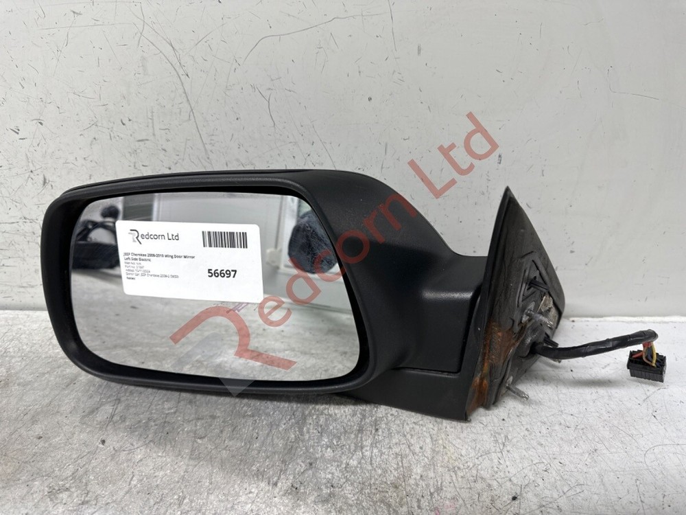 JEEP Cherokee 2008-2010 Wing Door Mirror Left Side Electric 0.0