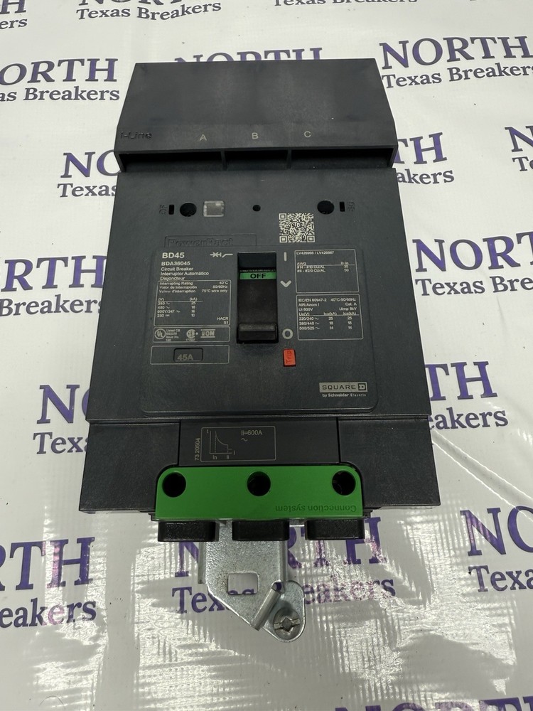 BDA36045 - Square D - 45 Amp Electric Motor Starter