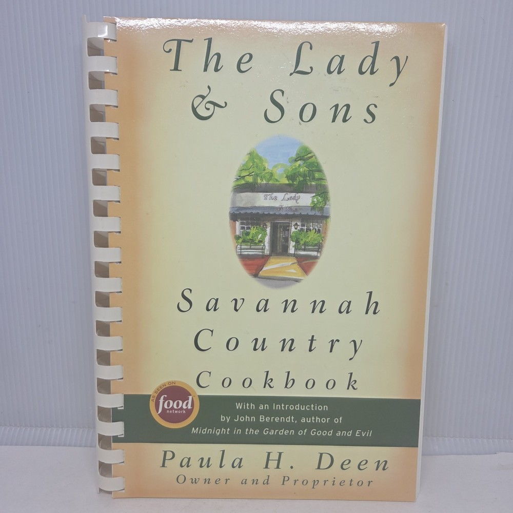 The Lady and Sons Savannah Country Cookbook by Paula Deen Recipes Book