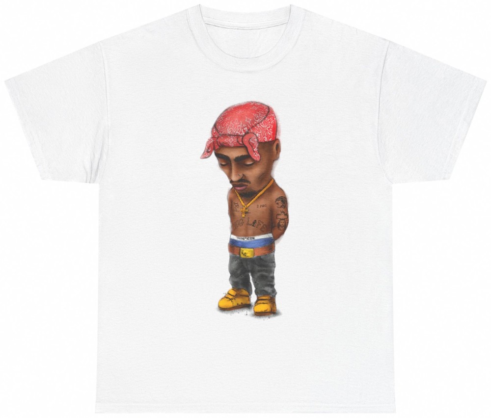 2Pac Tupac Tribute West Coast Rap Hip Hop Vintage S-5XL T-Shirt Men Women Unisex