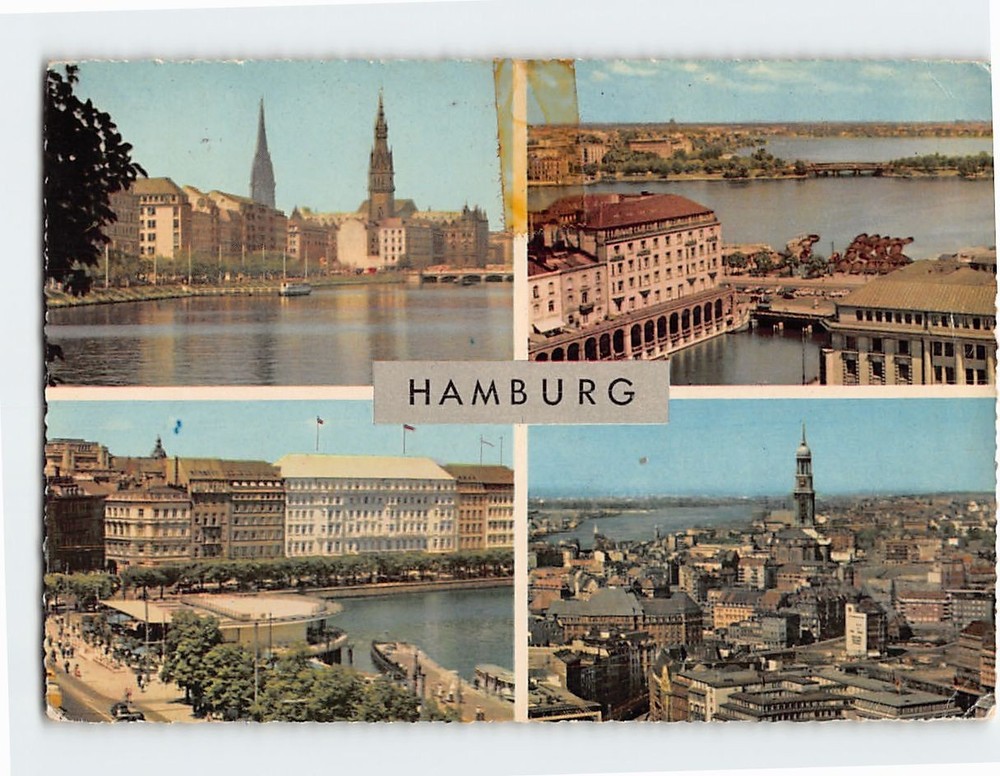 Postcard Hamburg Germany