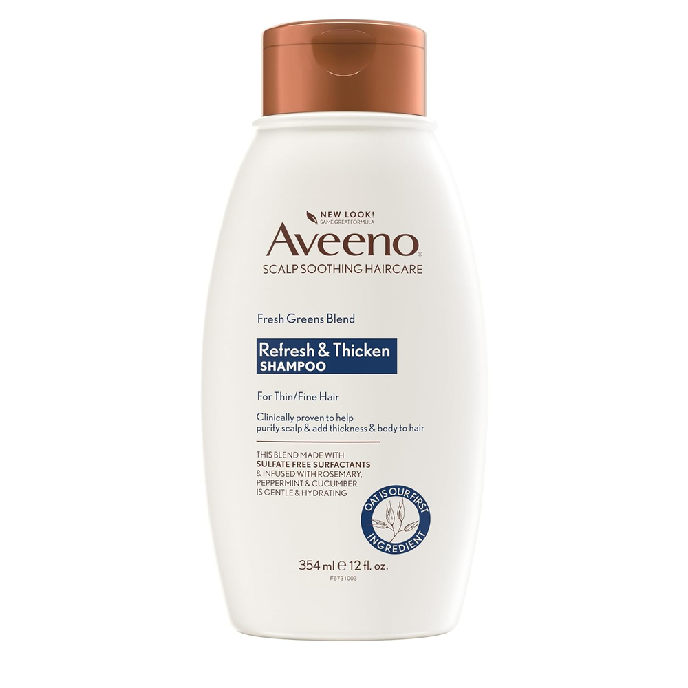 Fresh Greens Blend Sulfate-Free Shampoo with Rosemary Peppermint & Cucumber