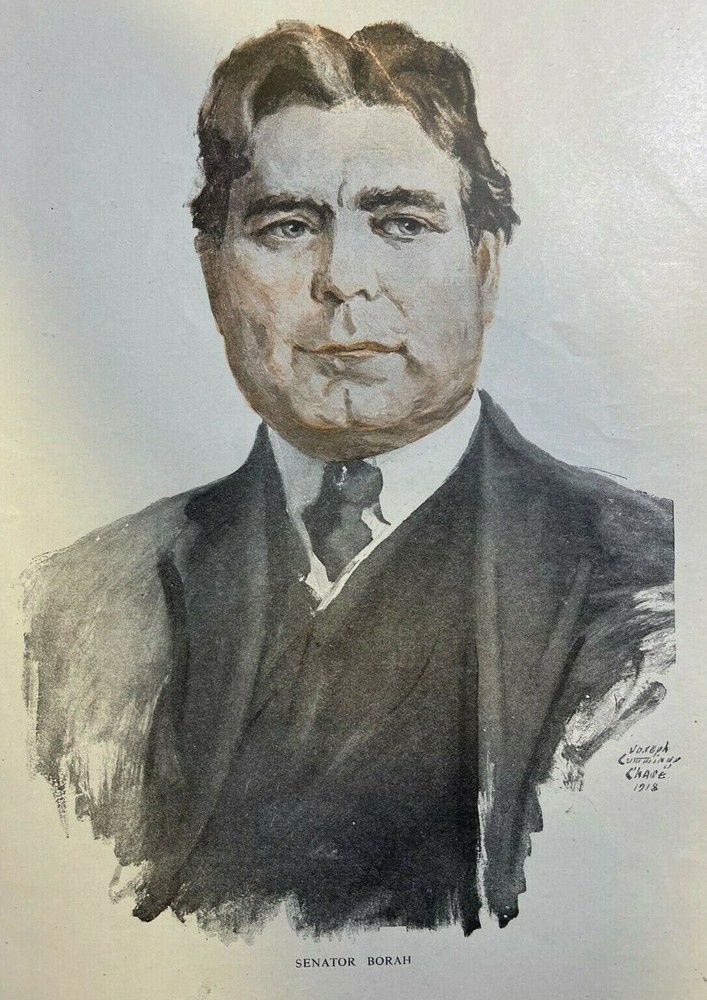 1918 Senator George Chamberlain Congressman Swagar Sherley Senator William Borah
