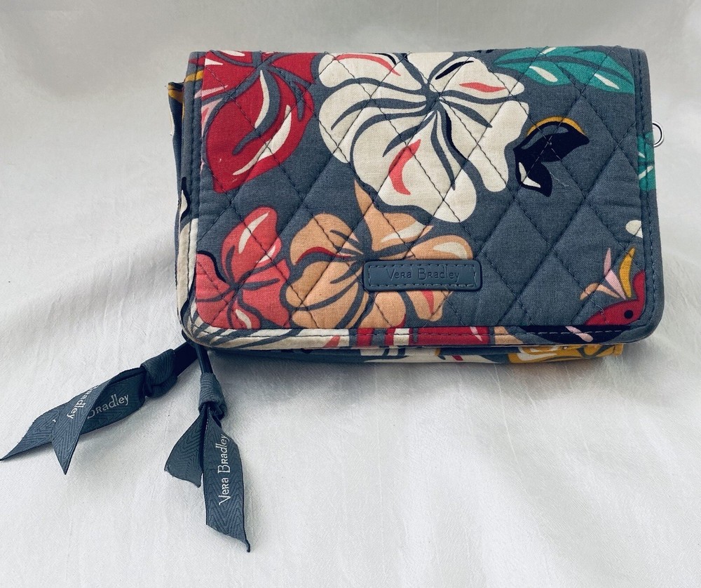 Vera Bradley Coastal Paradise RFID Blocking Bifold Wallet