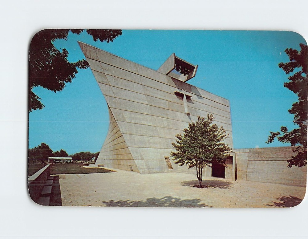 Postcard St. Francis de Sales Muskegon Michigan USA