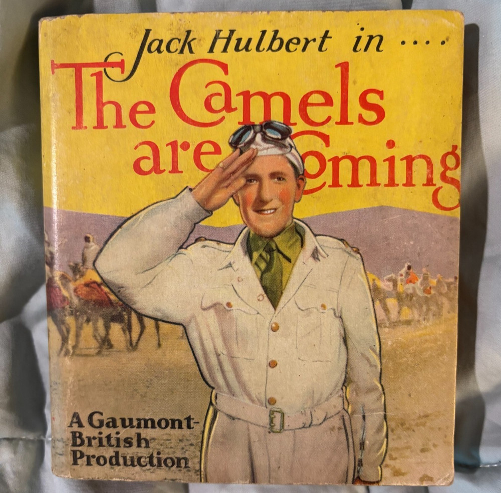 Camels are Coming Saalfield softcover movie tie-in VG+ 1935 Jack Hulbert