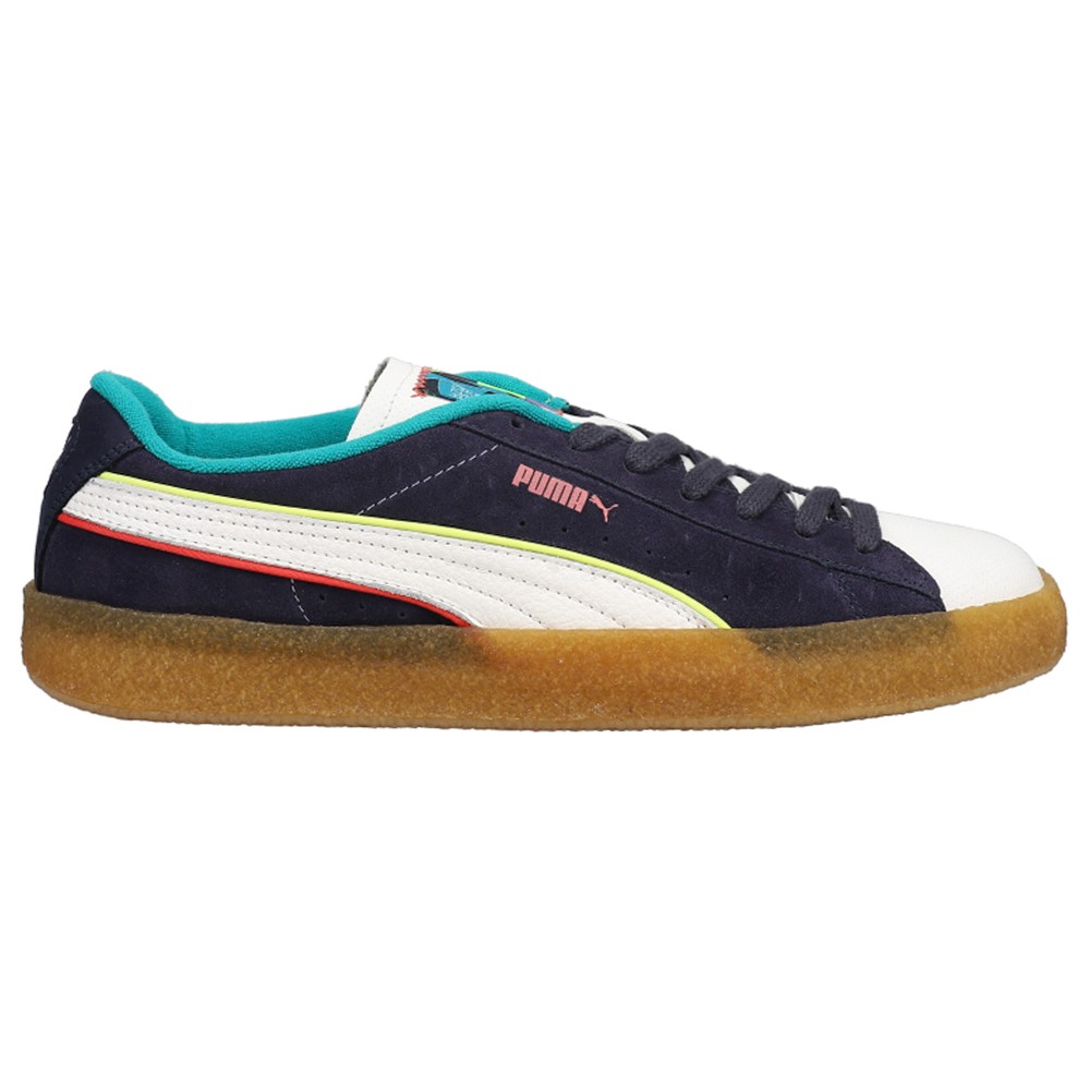 PUMA Suede Crepe Sail To Bay Lace Up  Mens Blue Sneakers Casual Shoes 38814901