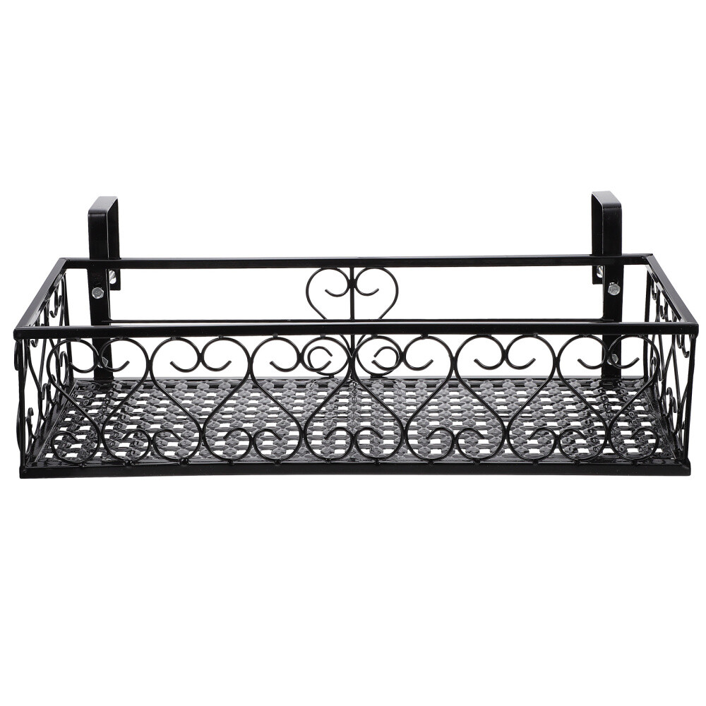 Macrame Plant Hangers Hanging Flower Stand Balcony Railing Box