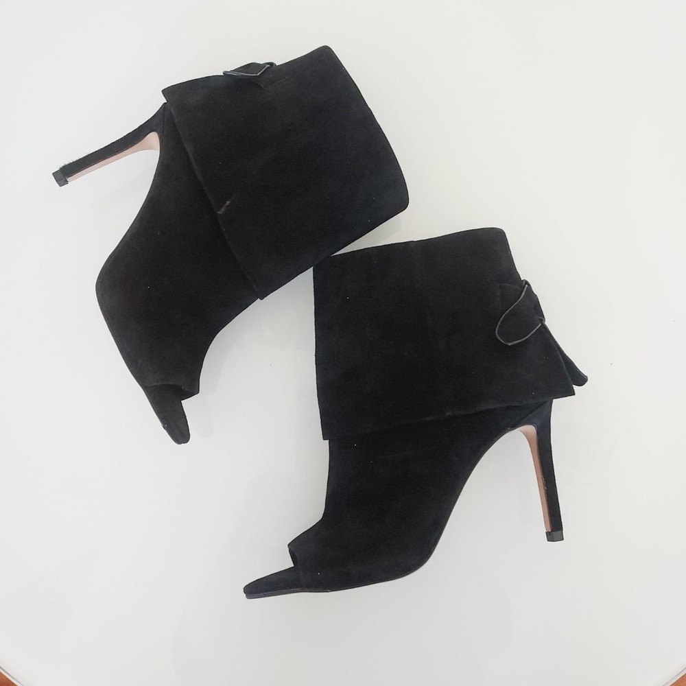 Sz 6.5 I Vince Camuto Womens Camesha Black Booties Shoes