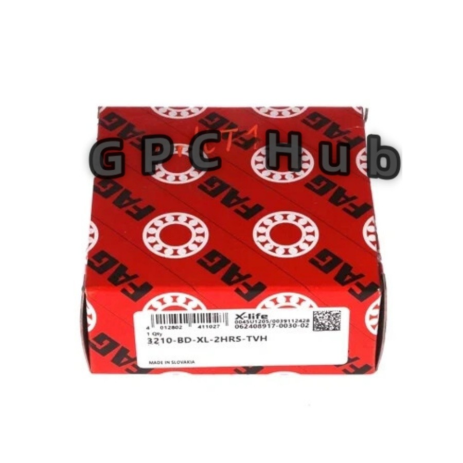 1PC FAG 3210-BD-XL-2HRS-TVH double row angular contact ball bearing  Fast ship
