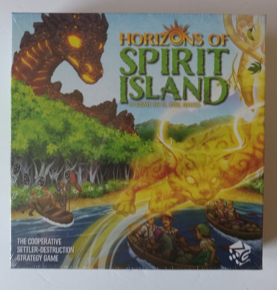 NEW Horizons of Spirit Island The Cooperative Settler Destruction Strategy Game