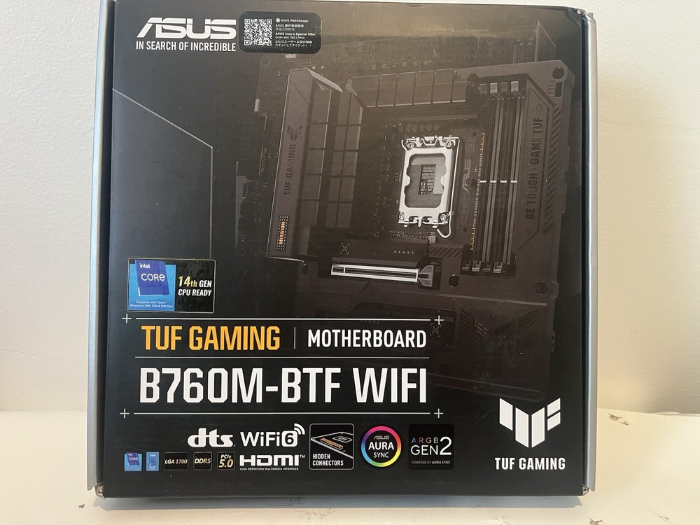 Asus Tuf Gaming Motherboard B760M- Btf Wifi