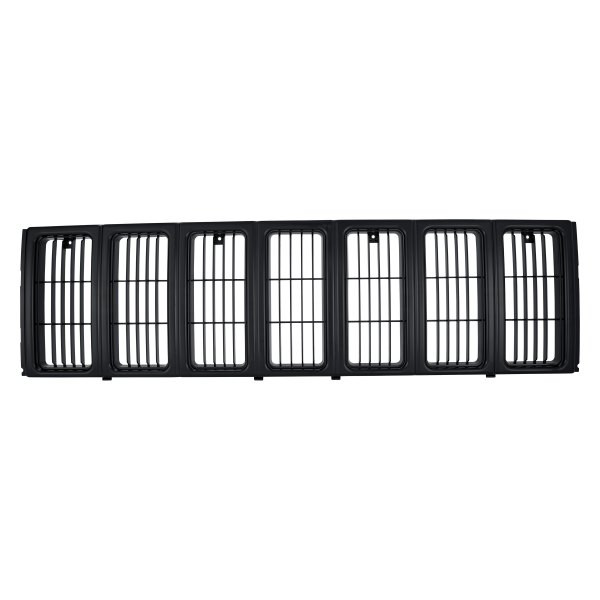 New Grille For 1997 Jeep Cherokee Front Sport SE w/o Emblem Black Shell Insert