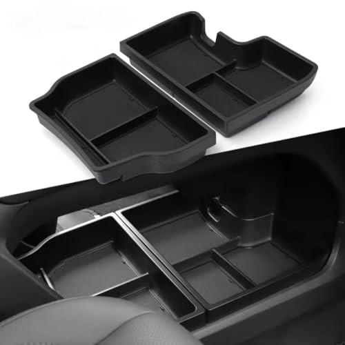 Center console organizer tray compatible with Toyota Sienna 2021-2025, 2-Pack