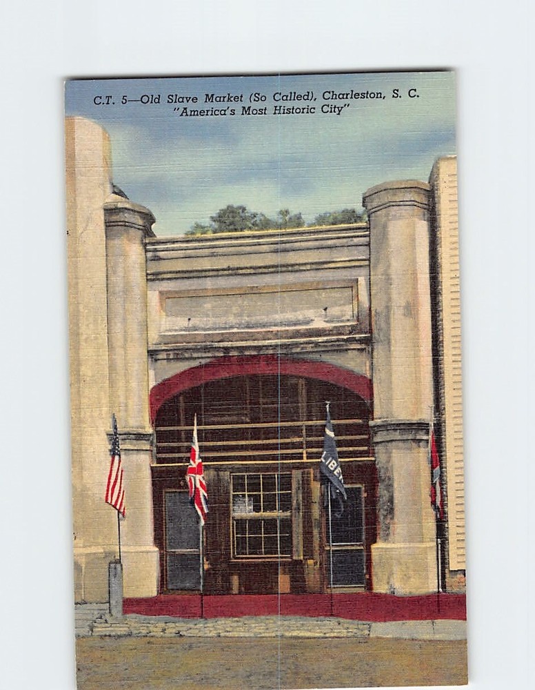 Postcard Old Slave Market Charleston South Carolina
