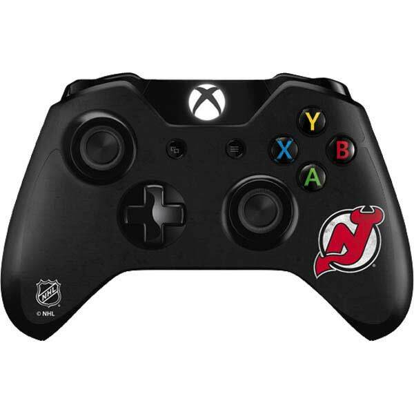 NHL New Jersey Devils Xbox One Controller Skin - New Jersey Devils Distressed