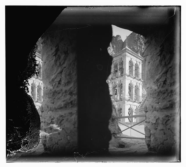 Christian chapel belfry, St. Catherine i.e., Monastery of St. Catherine, Sinai