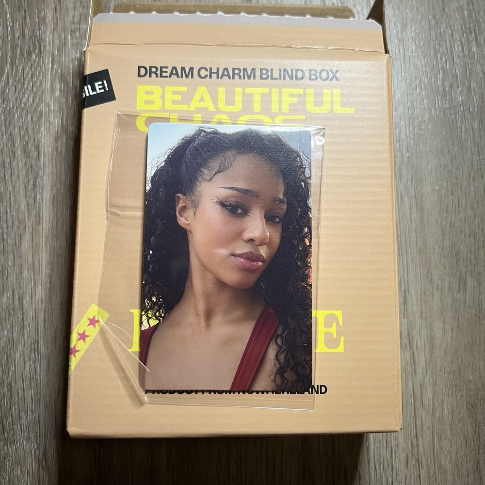 KATSEYE MANON GNARLY Beautiful Chaos Dream Charm Rave Sprout Photo Card ONLY