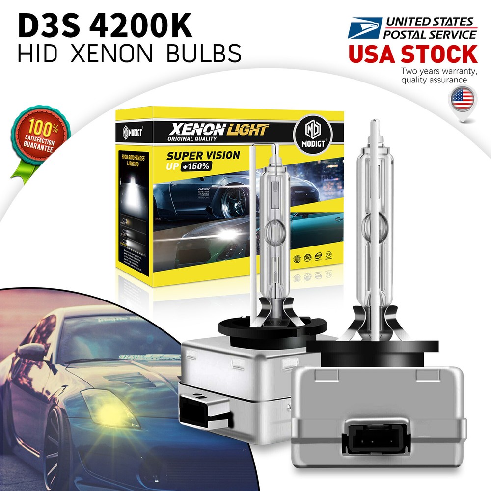 Headlight High or Low Beam For GMC Yukon 2015-2016 D3S HID Xenon Bulb Warm White