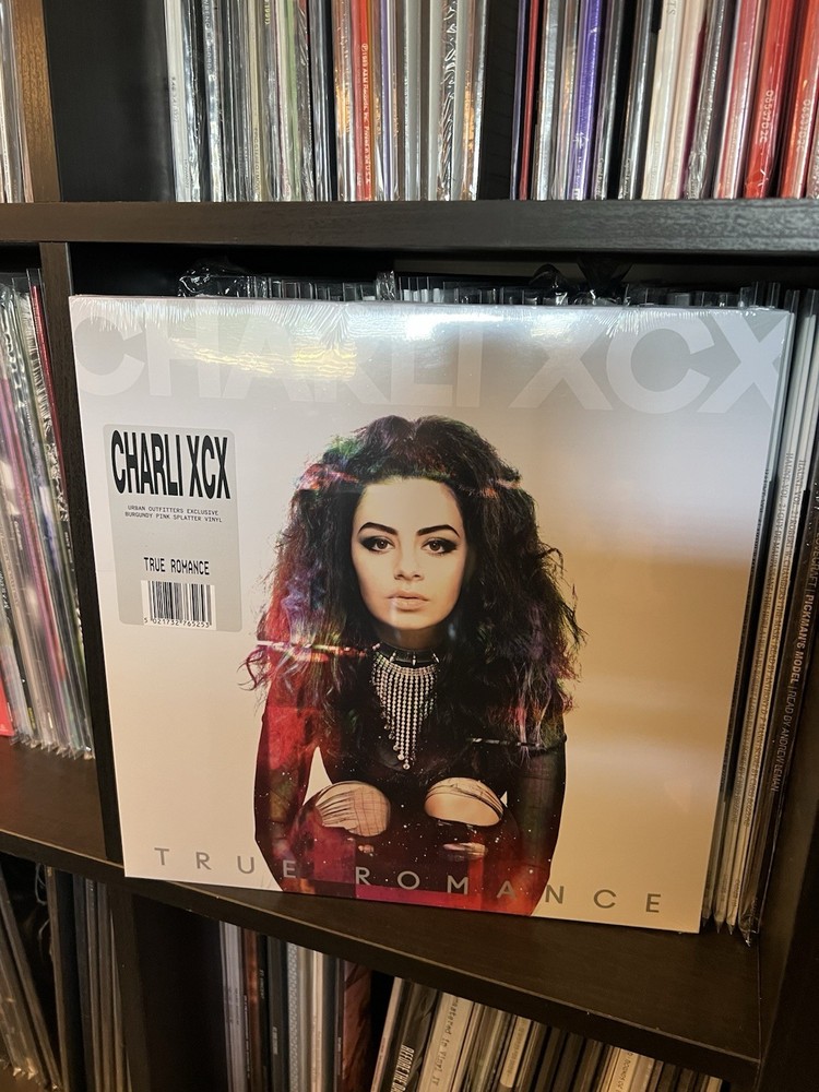 Charli XCX True Romance UO LE LP Burg Pink Splatter Vinyl Urban Outfitters MINT