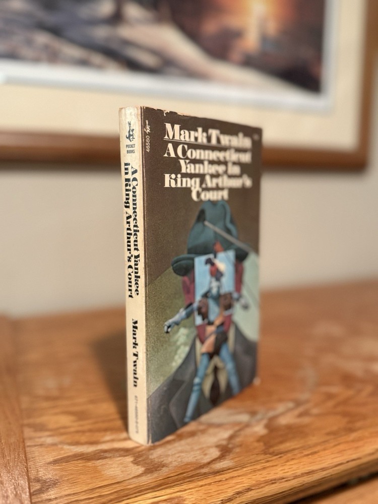 A Connecticut Yankee In King Arthur's Court By Mark Twain Pocket Books PB 1975