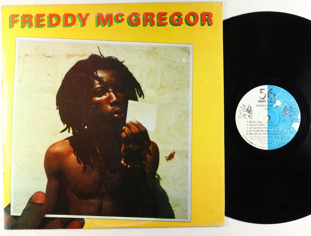 Freddy McGregor - S/T LP - 56 Hope Road Jamaica VG+